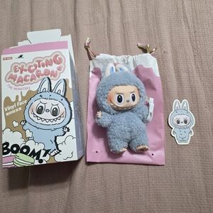 Exciting Macaron Labubu Sea Salt Coconut